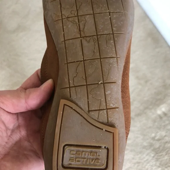 Camel Active leather tan ballet flats size 9 - Picture 6 of 10